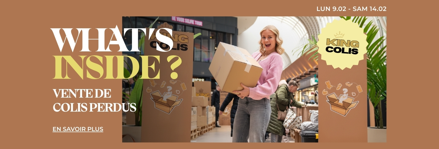 King colis cloche d'or