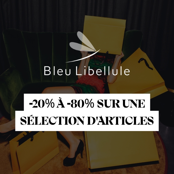 SOLDES HIVER - Bleu Libellule