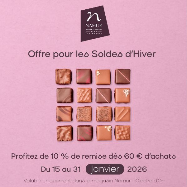 Soldes d'hiver chez Namur