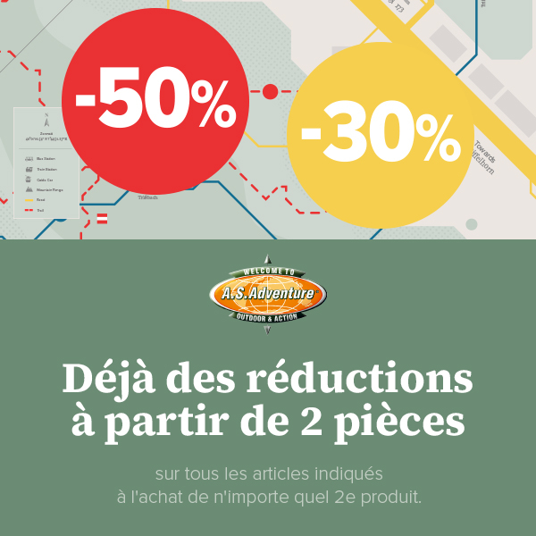 pres soldes As adventure