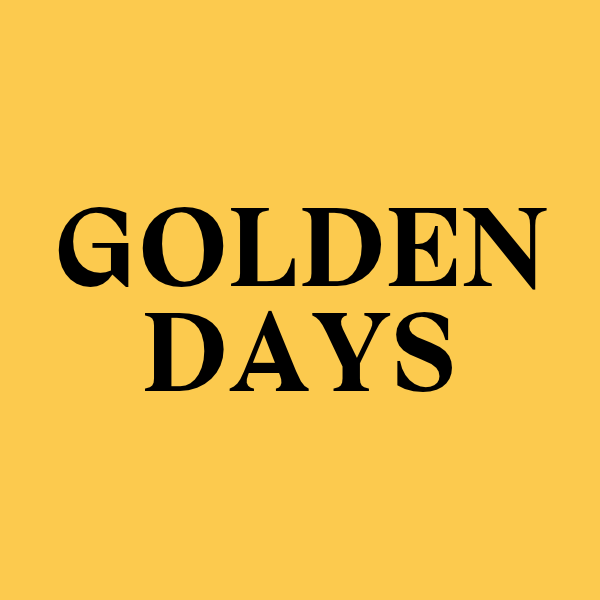 Golden days mantelsonndeg cloche dor 2030